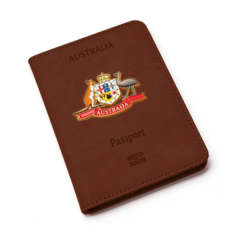 Australian Passport holder with RFID blocking
